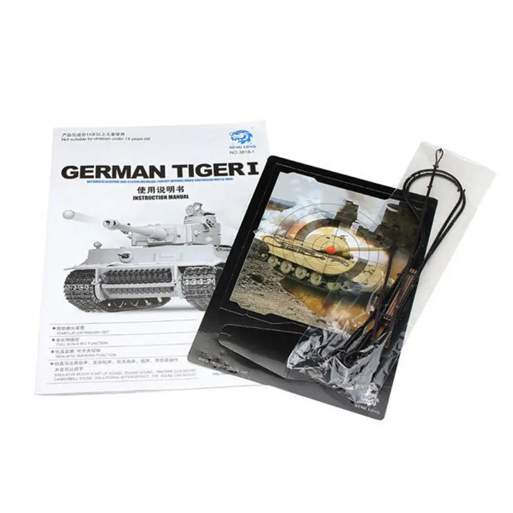 RCtown Heng Long 3818-1 2,4G 1/16 Германия Tiger I Танк Радиоуправляемый танк