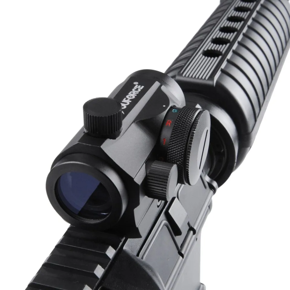 Тактический 3-9X40EG комбинированный подсвечиваемый Красный лазерный прицел с 20 мм креплением для винтовки для MIL-STD 1913 и системы Вивера