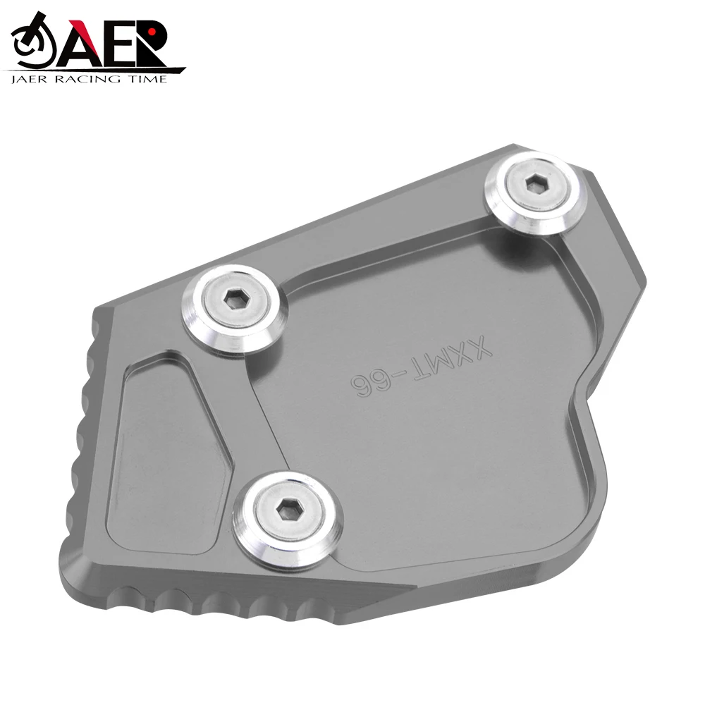 

JAER Motorcycle Kickstand Foot Side Stand Enlarger For BMW K1600GT 1600GTL 2011-2015 Plate Extension Support Pad