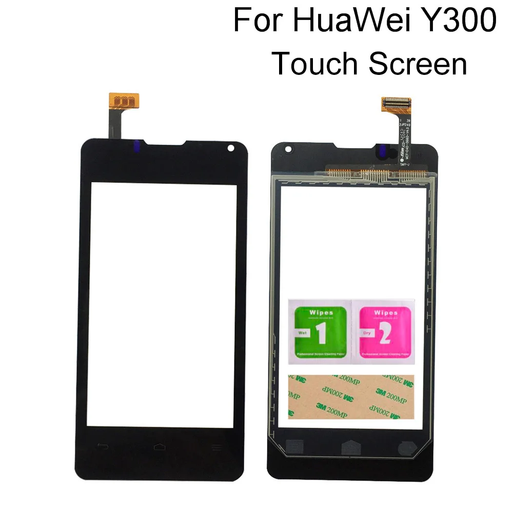 Мобильный сенсорный экран для Huawei Ascend Y300 U8833 T8833 Y300-0100 панель 4 0 Сенсорное стекло
