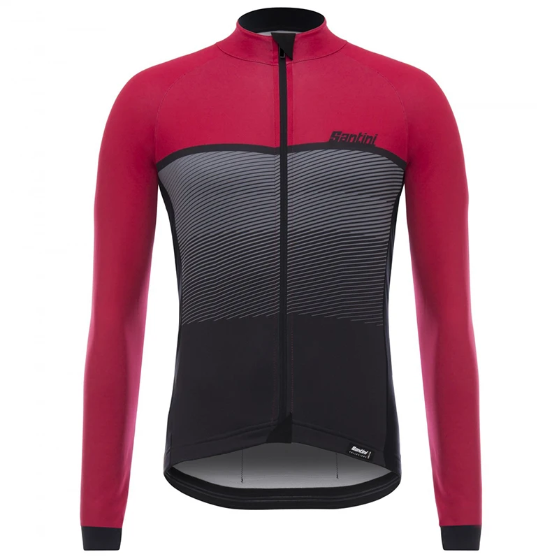 Jersey 04 Ropa ciclismo hombre invierno зима RUNCHITA Велоспорт Джерси с длинным рукавом комплект теплого флиса сохраняет тепло дышащий ciclismo - Цвет: Jersey 04