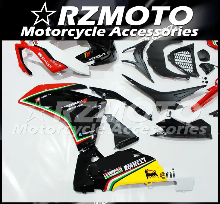 ABS мотоцикл обтекатель комплект для APRILIA RSV4 1000 2010- год кузов литьевая форма Магазин № 1908