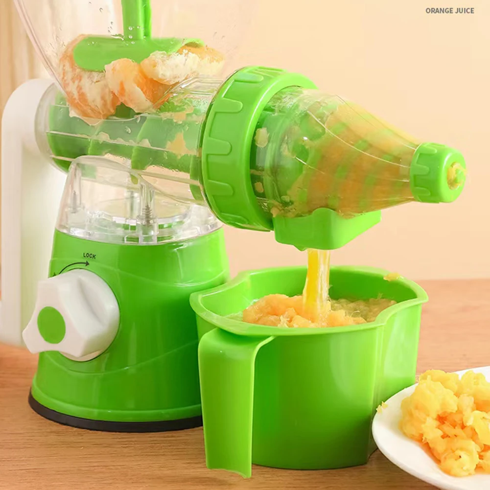 Buy Press Stainless Steel Fruit Juicer Handheld Vegetable Fruit Orange  Juice Maker Blender Juice Making Cup Kitchen Gadgets