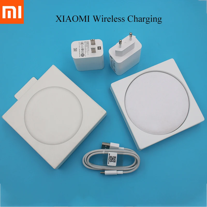 

Original Xiaomi 27W Wireless Charger QI Fast Charging 20W Max Turbo USB Charge Plug For Mi 9 9Pro MiX 2S 3 For iPhone XS XR 11
