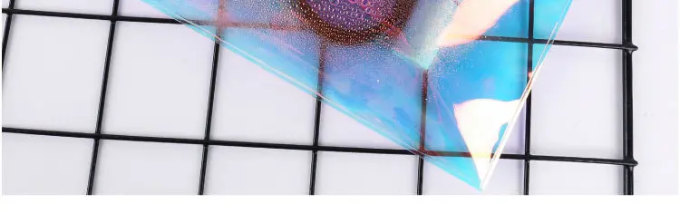 Transparent Symphony TPU Cosmetic Bag Ring-pull Carrying-Zipper Bag Simple Waterproof Cosmetics Gift Storage Bag