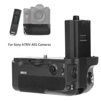 

Meike MK-A7RIV Pro 2.4G Camera Battery Grip Handle with Vertical Shutter Function Remote Control for Sony A7RIV A92 Camera
