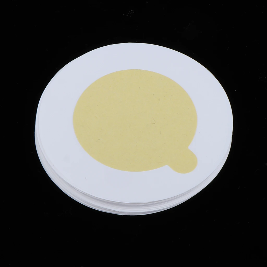 40pcs Glue Plate Film Sticker False Eyelash Extension Tools Jade Crystal Stone Protective Covers