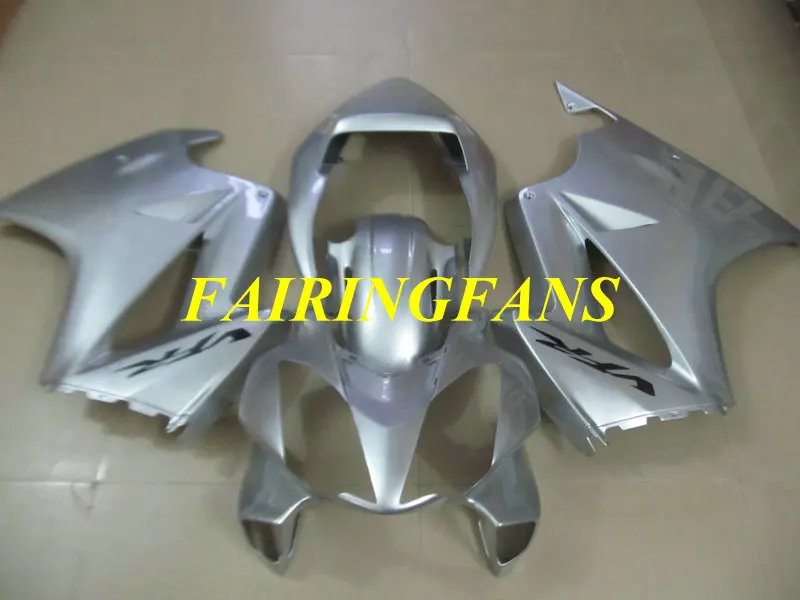 Мотоцикл обтекатель комплект для HONDA VFR800 02 03 04 05 06 VFR 800 2002 2004 2006 ABS серебро Обтекатели на кузов+ подарки HM03