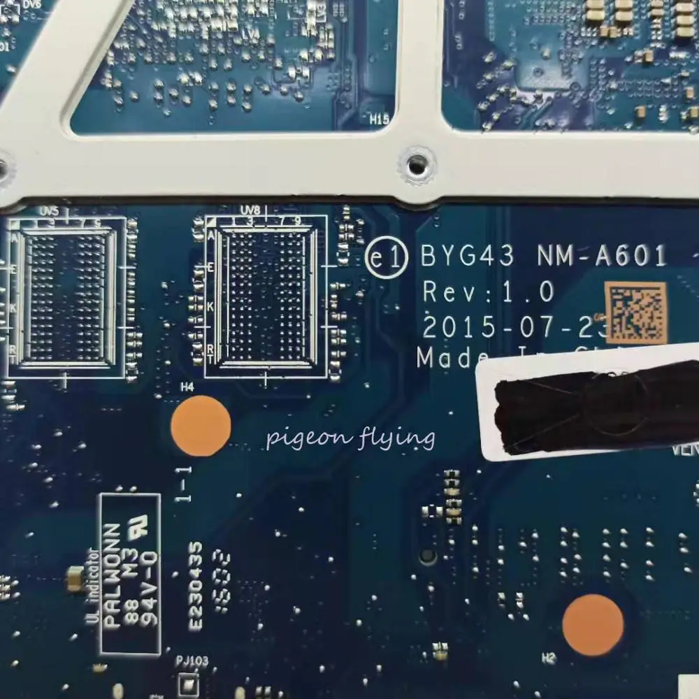  BYGA43 NM-A601 Yoga 700-14ISK motherboard Mainboard for lenovo ideapad laptop 80QD CPU:I5-6200U DDR