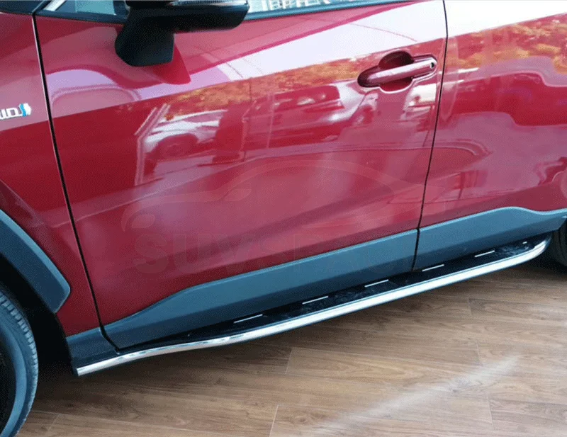 New Running Boards Side Step Bars Nerf Bars fit for Toyota RAV4
