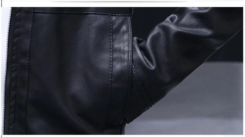 Новая Осенняя мужская куртка из искусственной кожи мото Байкерская Chaqueta Cuero Hombre весна из искусственной кожи для мотоцикла пальто Veste Cuir Homme 4XL