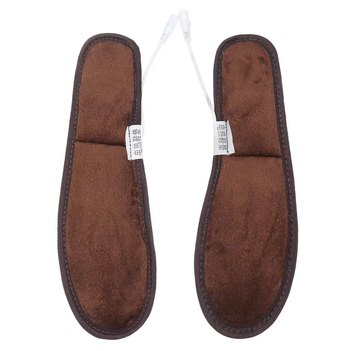 New USB Electric Powered Plush Heating Insoles Winter Keep Warm Foot Shoes Insole USB Warm Foot Treasure Plug-in Heating Insole