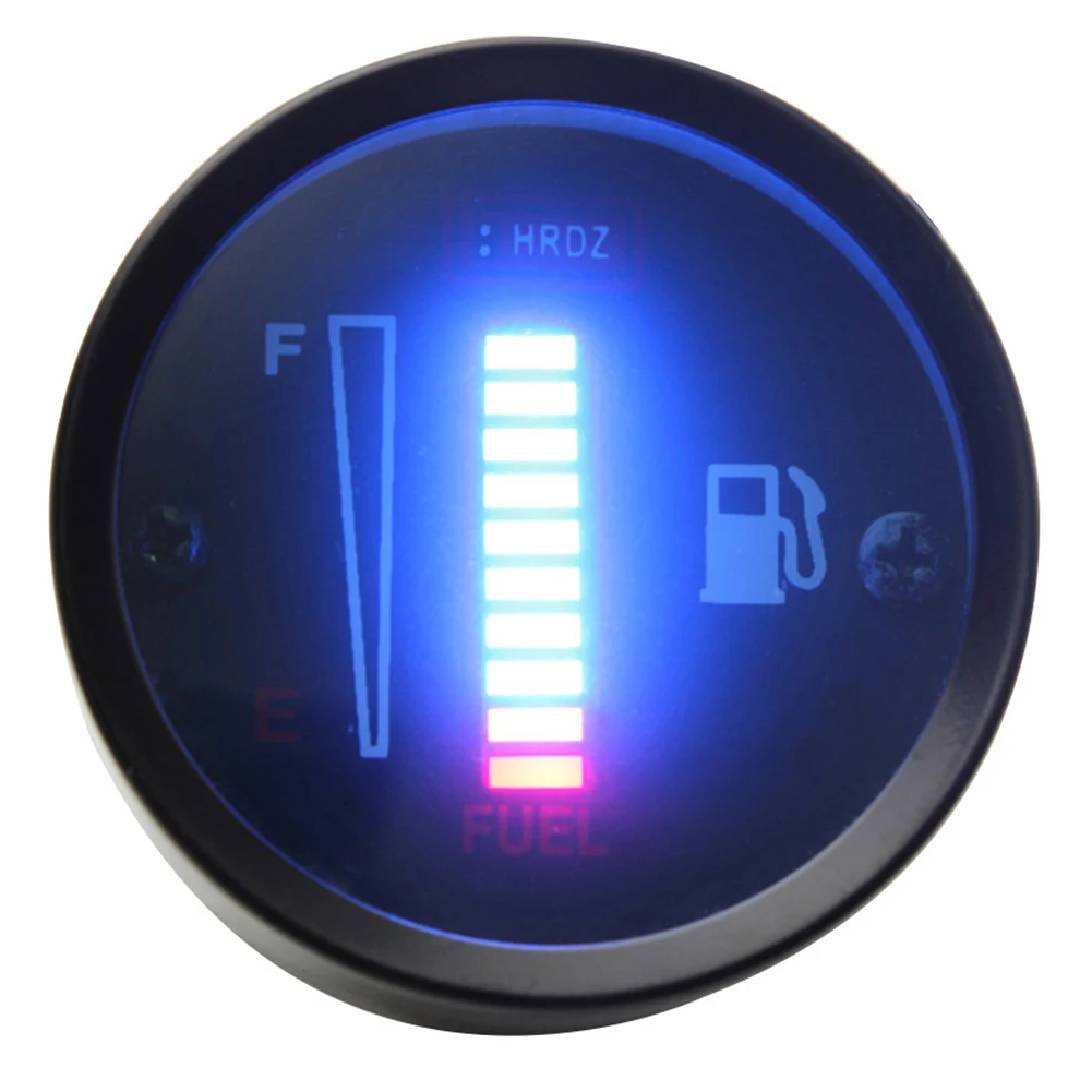 

12V DC 52mm Universal Modified Replacement Fuel Gauge Level Sensor LED Display Durable For Car Motorcycle Accessories Indicator