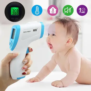 

Non-Contact Digital Infrared Body Forehead Ear Thermometer Temperature Meter