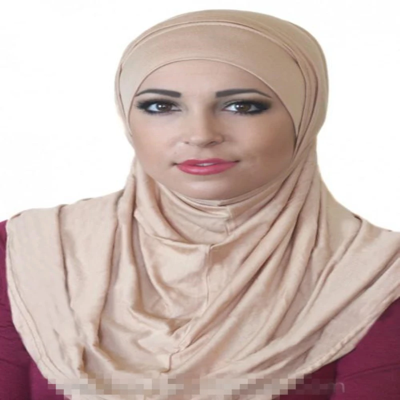 H037 plain modal two pieces pray hijab outside hijabi with underscarf muslim scarf islamic headscarf hat armia pull on headwrap muslim headwear,head scarf,hijab headscarf,hijab hats,shawl scarf,female head wraps,muslim dress,muslim robe,muslim sets,prayer hats