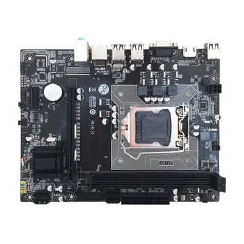 

H61M C Desktop Computer Motherboard 1155 Pin CPU Interface PCI-E DDR3 Memory Solid State Mainboard