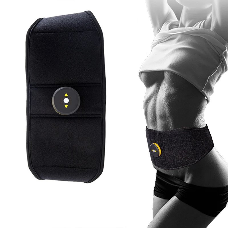 Body Slimming Belt Electric Abdominal Trainer Muscle Stimulator Toner Weight Loss New Smart EMS Fitness Vibration Unisex | Красота и