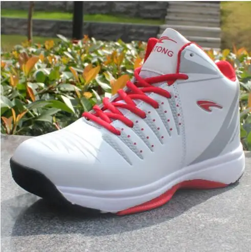 High-top Basketball Shoes Men's Cushioning Light Basketball Sneakers Men Zapatos Hombre Breathable Outdoor Sports Shoes