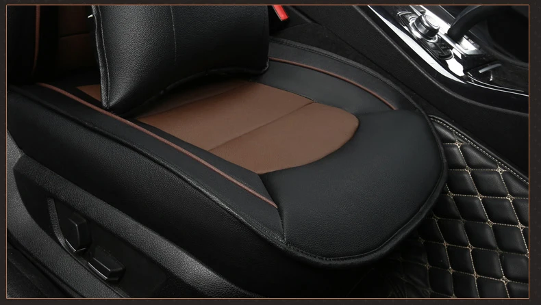 AUSFTORER изготовленный на заказ сиденье из натуральной кожи чехол для Nissan Pathfinder чехлы на сиденья 2012- аксессуары 7 чехлы на автомобильные сиденья 20 шт./компл
