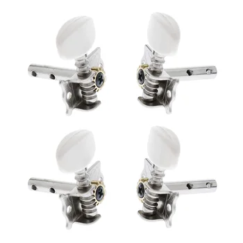 

4pcs Guitar String Tuning Key Pegs Machine Head Round for Ukulele Replacements Accessory