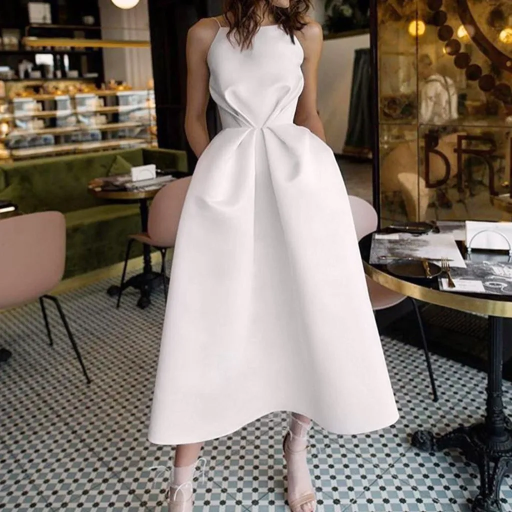 Женское вечернее платье Womail элегантное роскошное без бретелек женское рукавов |