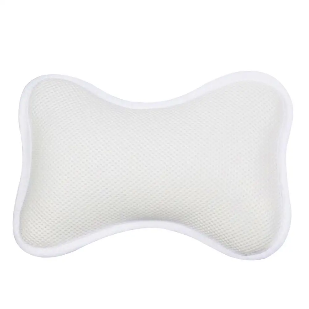 Подушка для ванны, джакузи, спа-подушка с 2 большими присосками, держатель для головы, затылок, прочно крепится к ванной, ванная комната, поставка, Новинка