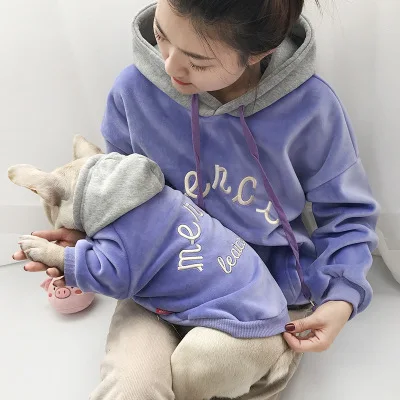 Purple Одежда для собак на французском языке для бульдога чихуахуа, зимняя куртка для питомца, щенка, 4 дизайна, жилет, одежда для маленьких и средних собак, S-4XL - Цвет: Purple