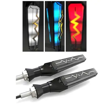 

1 Pair Universal Motorcycle Turn Signal Light Motorbike Led Indicator DRL Brake Flash Lamp Motor Accessories