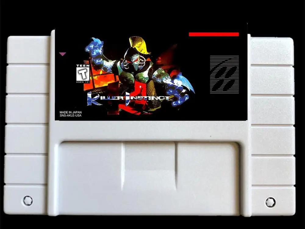 Killer Instinct USA-NTSC Версия 46 контактов Видеоигры карта NTSC Версия для ретро видеоигр Консоль