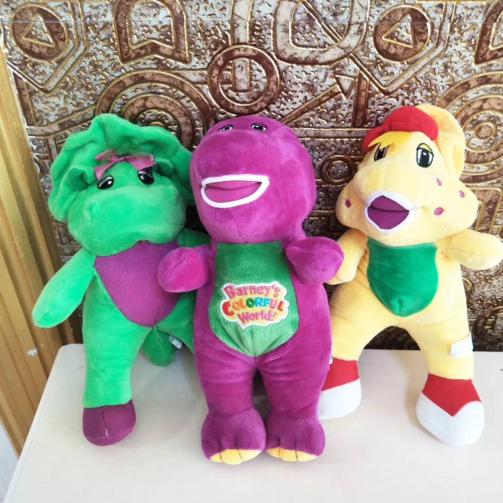 Dinosaur Barney Children Plush Toys Cartoon Kid Stuffed Doll Birthday Gift