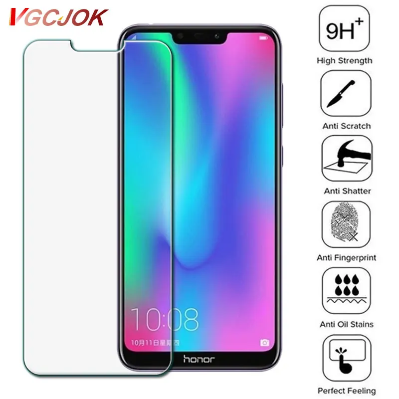 

Tempered Glass For Huawei honor 8X 8A 8C 9X View 20 Screen Protector For Huawei Honor 9 10 Lite V9 Play V10 V20 Protective Glass