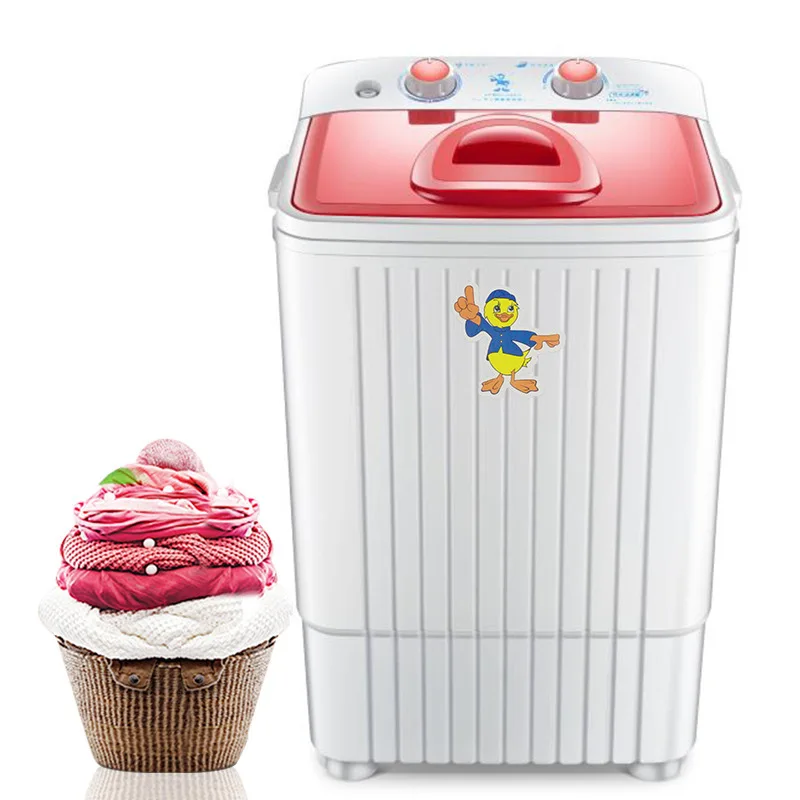 

Small Washing Machine Household Large Single Drum Machine Semi-automatic Mini Washing Machine Horizontal Bar Washing One-piece