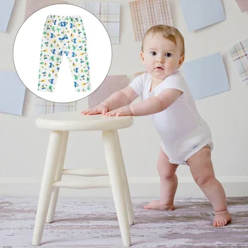 

1Pc Pants Plus Diaper Washable Training Multipurpose Pure Cotton Baby Pants Walking Pants Toddler Pants for Boy