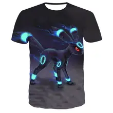 Модные мужские топы с 3D принтом Покемон, Модные Летние Повседневные Дышащие футболки, модные футболки с 3D принтом