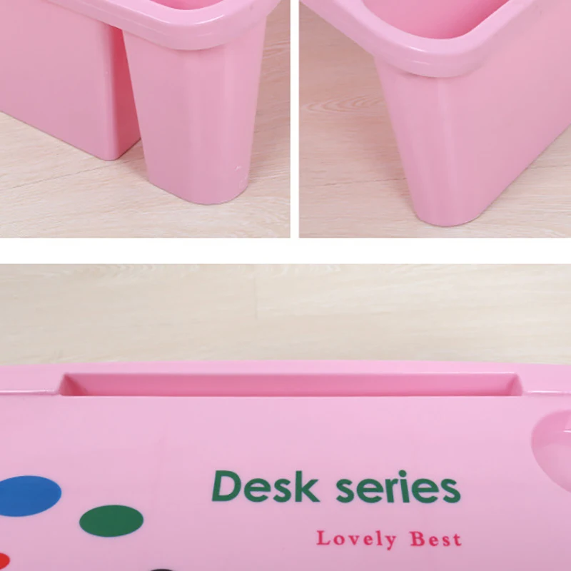  Early Education Table Baby Study Table Plastic Toy Desk Multi-Functional Writing Desk Children Bed 