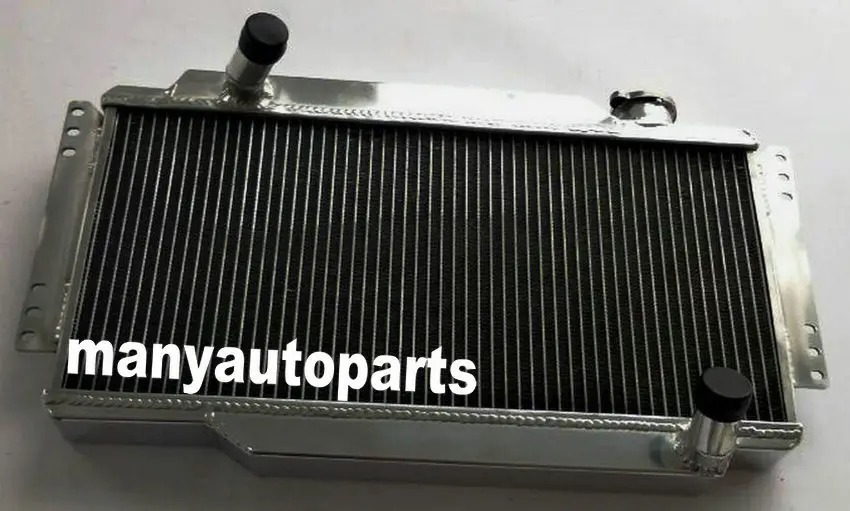 Для TRIUMPH SPITFIRE 1975-1978 1975 1976 1977 1978 алюминиевый радиатор+ два вентилятора