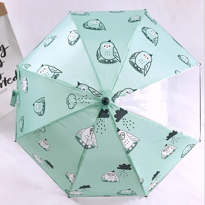 Детский прозрачный зонтик Paraguas Guarda Chuva Ombrello Paraguas Transparente зонтик Paraguas Infantil Parapluie Enfant - Цвет: kids umbrella 3