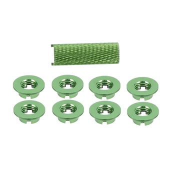 

1Pcs for FUTABA Remote Control JR / Frsky Gear Switch Toggle Switch Accessories 8Pcs Aluminum Alloy Nut