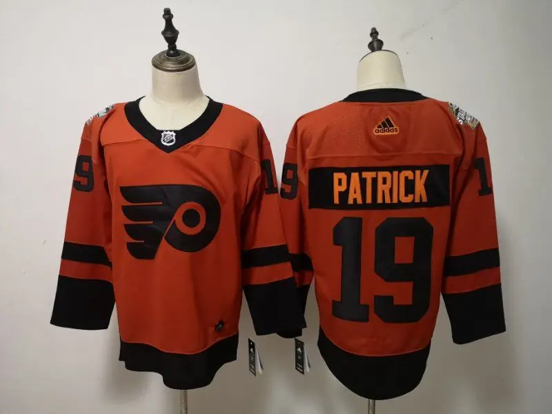 New Philadelphia Carter Hart Sean Couturier Ivan Provorov Claude Giroux Nolan Patrick Shayne Gostisbehere Travis Konecny jerseys - Цвет: Золотой