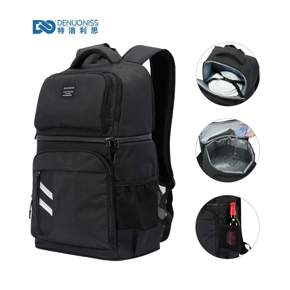 cooler bag with compartments