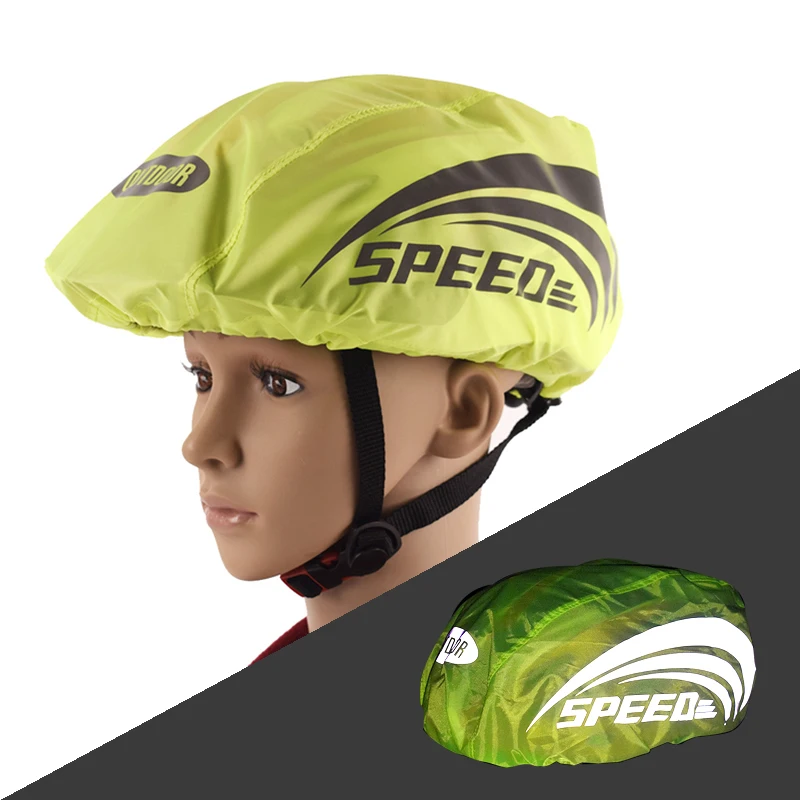 

Rainproof Windproof Reflective Helmet Cover Dustproof Bike Bicycle Cycling Helmet Rainproof Ultra-light Helmets Cover Safety