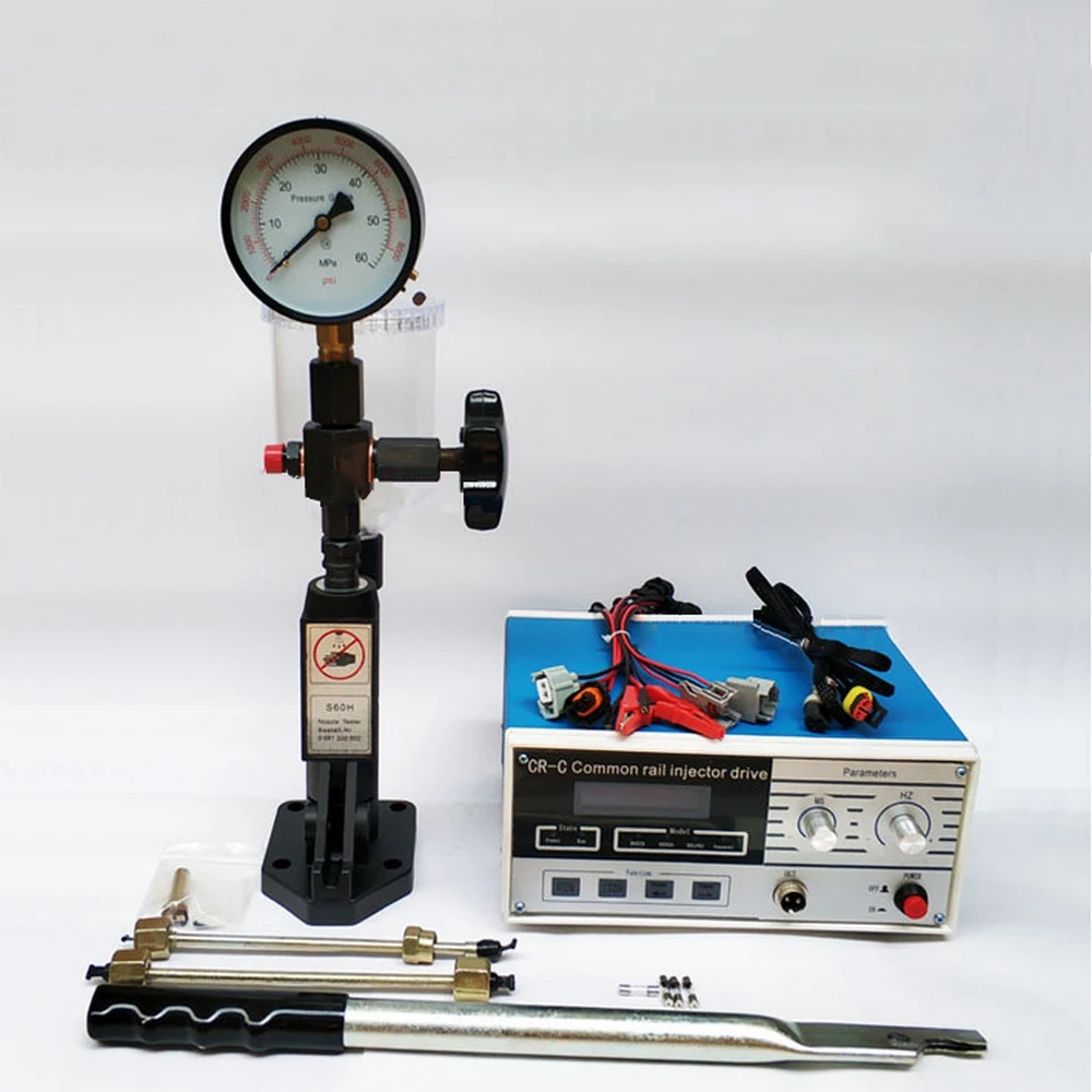 

CR-C Multifunction Diesel Common rail injector tester and S60H Nozzle Validator Common Rail Injector Tester Tool