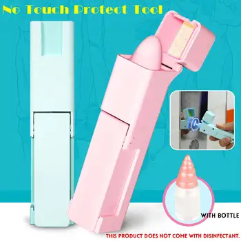 

New No Touch Open Door Assistant Portable Anti Germ Elevator Button Drawer Door Handle Assistant Safety Contactless Tool Protect