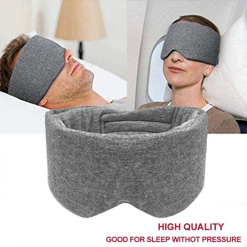 Cotton Silk Sleep Mask Blindfold Eye Cover Eye Patch Women Men Soft