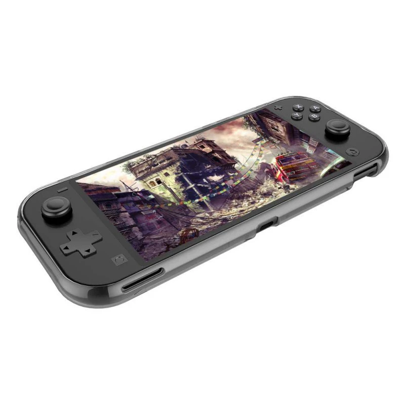 Прозрачный TPU crystal крышка чехол для nintendo переключатель Lite игрового автомата(прозрачный серый