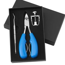 3 шт. Уход за ногтями подарочный набор для ухода за ногтями многоразовый портативный домашний прочный очиститель из нержавеющей стали ручные инструменты офисная отделка