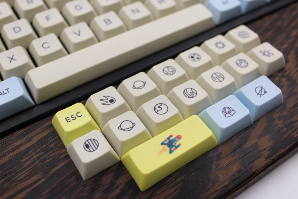 MP XDAS профили клавишные колпачки из ПБТ DOLCH цвет английская версия окрашенные колпачки для механической игровой клавиатуры