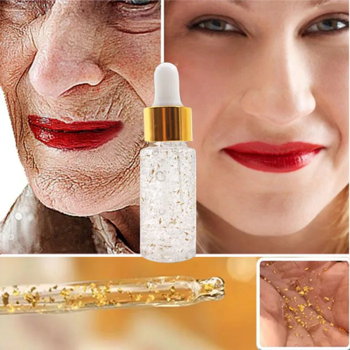 High Quality Fashion 24k Gold Essence Make Up Base Moisturizing Pores Invisible Skin Care Essence LVS88