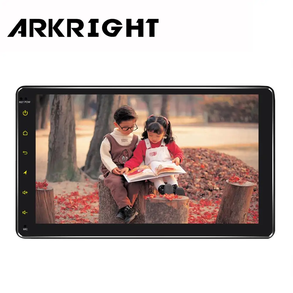 ARKRIGHT " 1 Din 4+ 64 ГБ Android Автомагнитола Восьмиядерный автомобильный аудио стерео/головное устройство gps/Автомобильный мультимедийный плеер встроенный DSP 4G