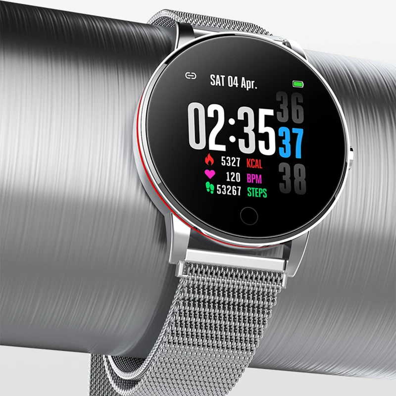 LEMFO Y9 Смарт-часы IP68 водонепроницаемый монитор сердечного ритма Smartwatch сообщение